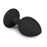 EasyToys Anal Collection Plug Bijou Diamond noir 6 x 2.7cm